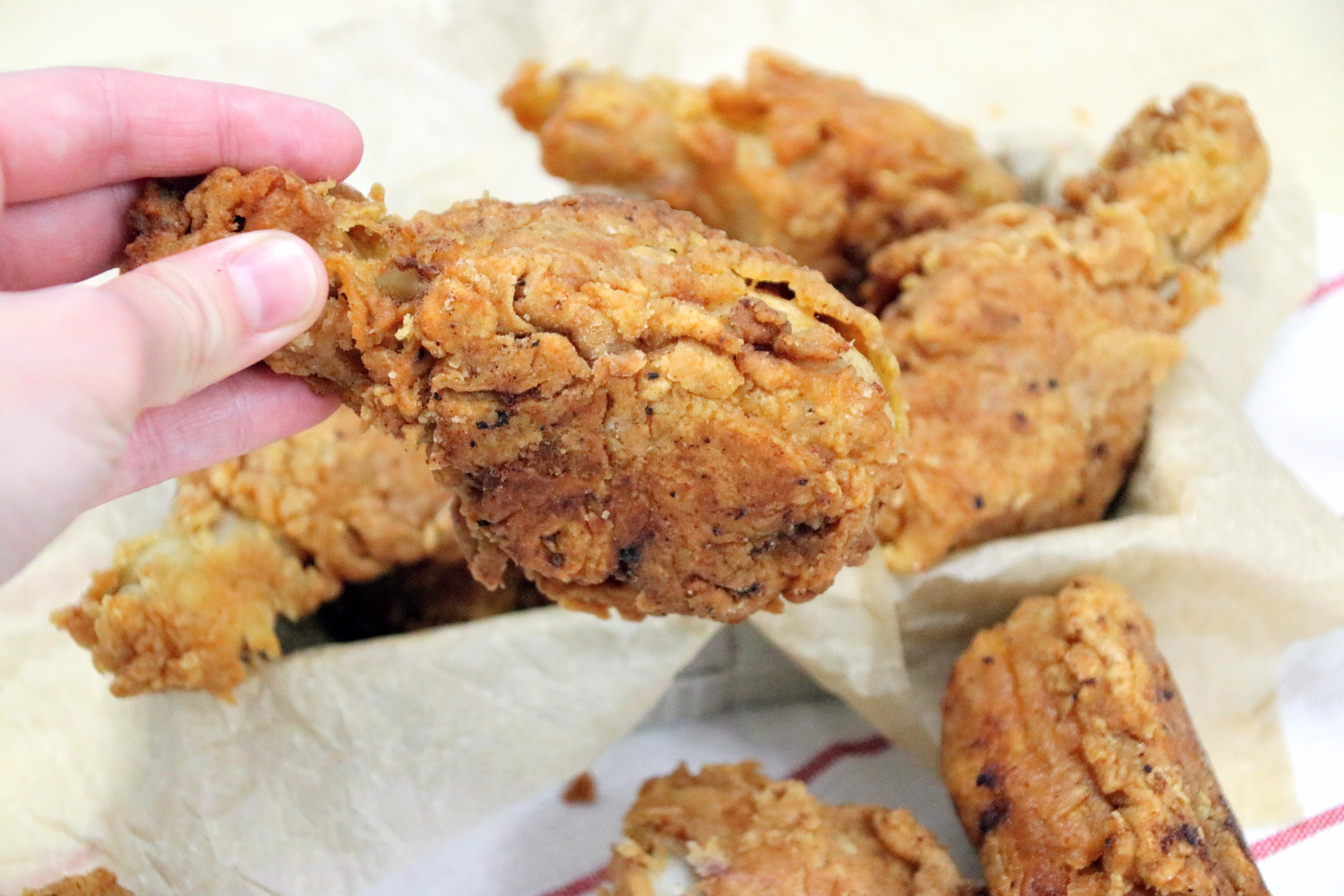 Smażone pałki z kurczaka a'la KFC